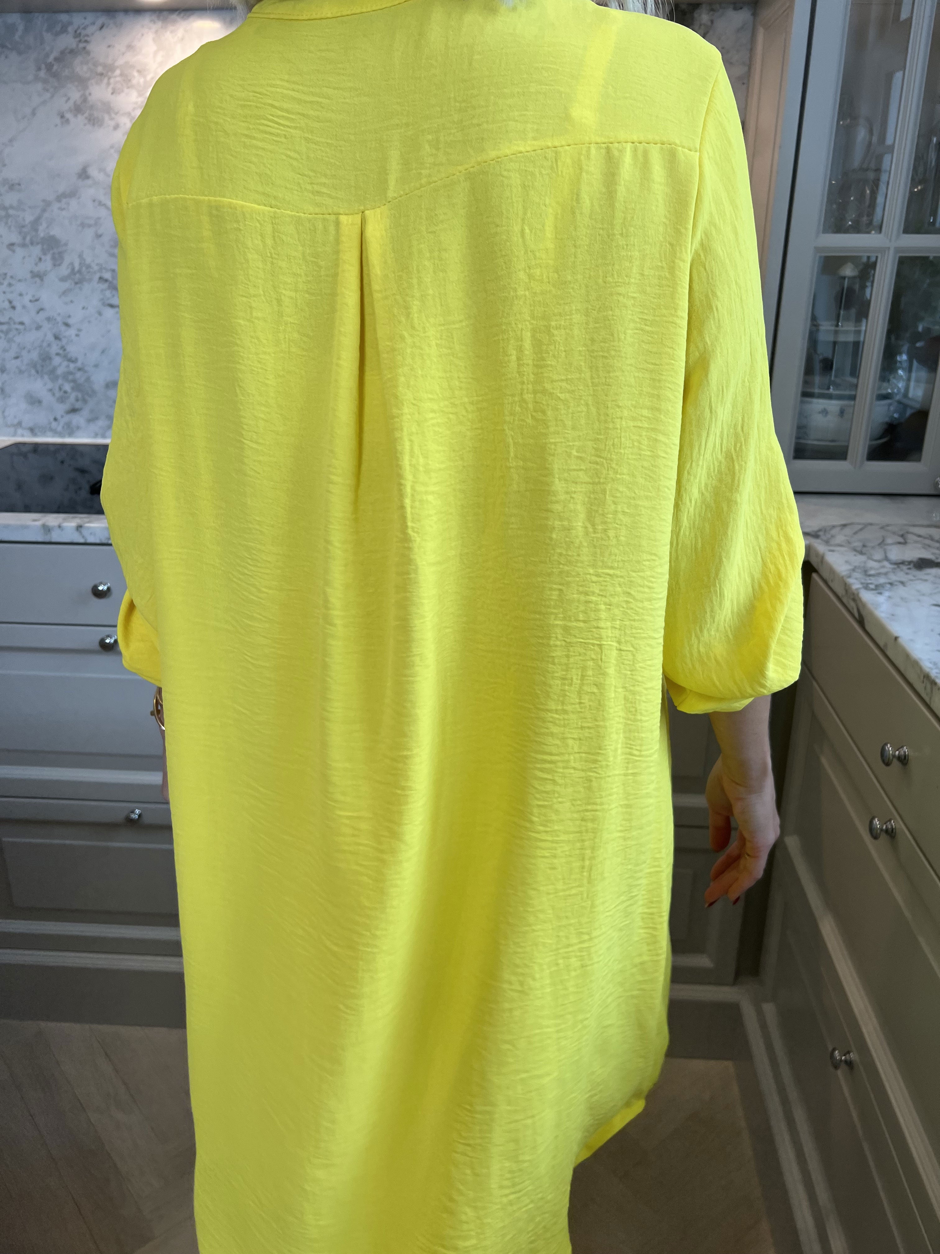 Vanesa Dress - Let og luftig kjole i plain farver